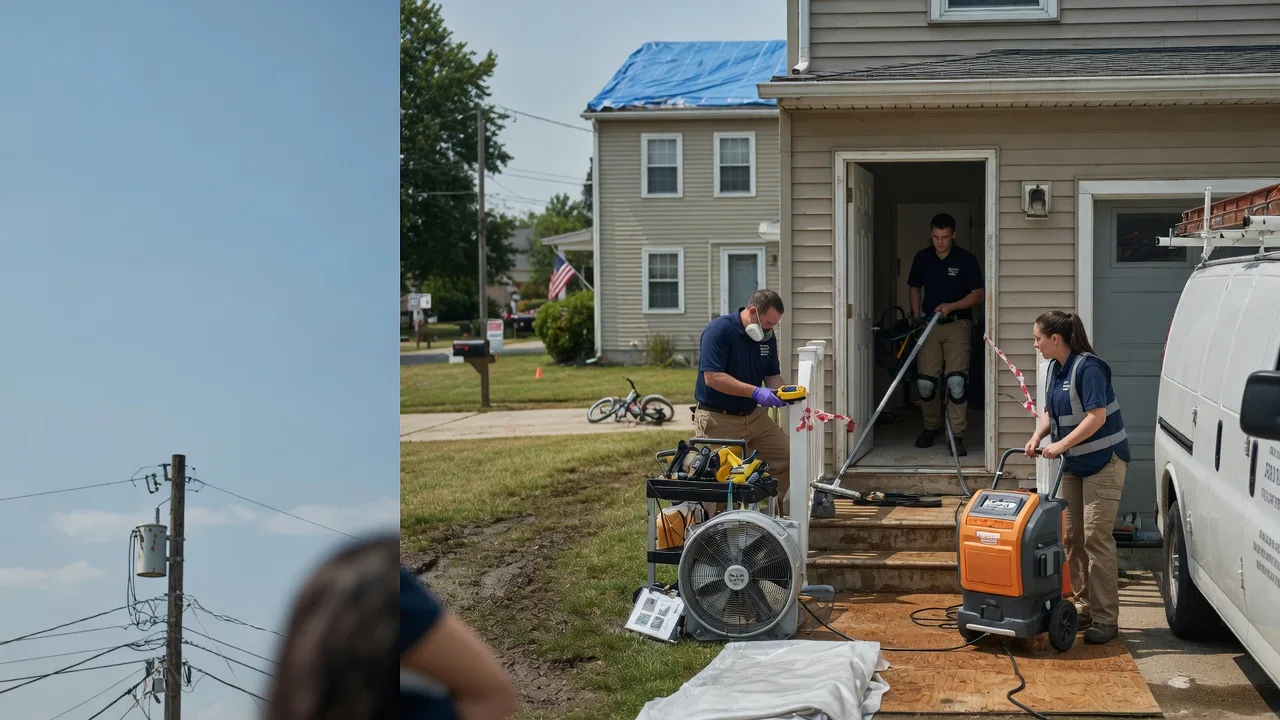 Water Damage Repair in Half Way, MO near me